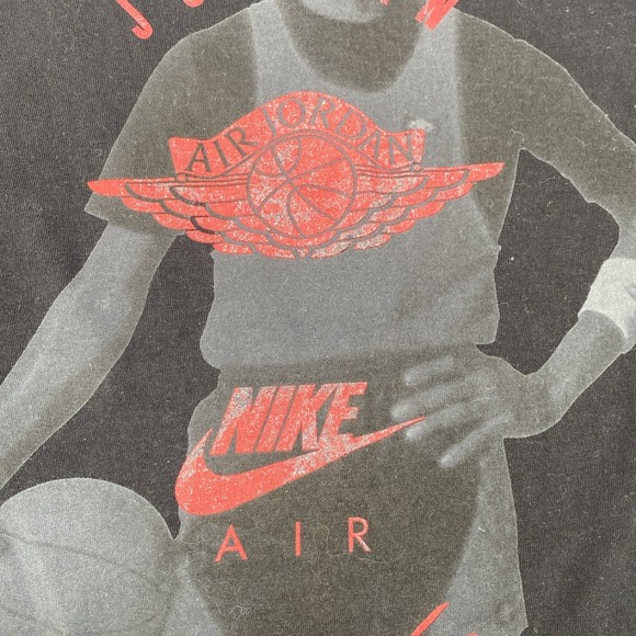 Nike Air Jordan Jumpman Full Back Graphic T shirt Iconic Michael #23 Men's XL - Picture 4 of 9
